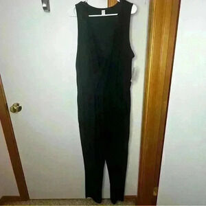 Old Navy Active‎ Jumpsuit Sleeveless Wm Large Gray 4 Way Stretch Athleisure NWT